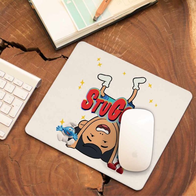 PC, gaming si accesorii - Periferice PC - Mousepad - Mousepad StuGo Larry Consiliu Studenti CoolTrend, 21x19cm - Infinity.ro