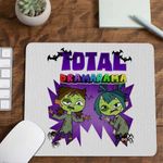 PC, gaming si accesorii - Periferice PC - Mousepad - Mousepad Gradinita Dramei Totale Horror Halloween CoolTrend, 21x19cm - Infinity.ro