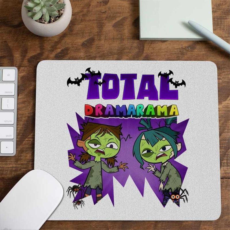 PC, gaming si accesorii - Periferice PC - Mousepad - Mousepad Gradinita Dramei Totale Horror Halloween CoolTrend, 21x19cm - Infinity.ro