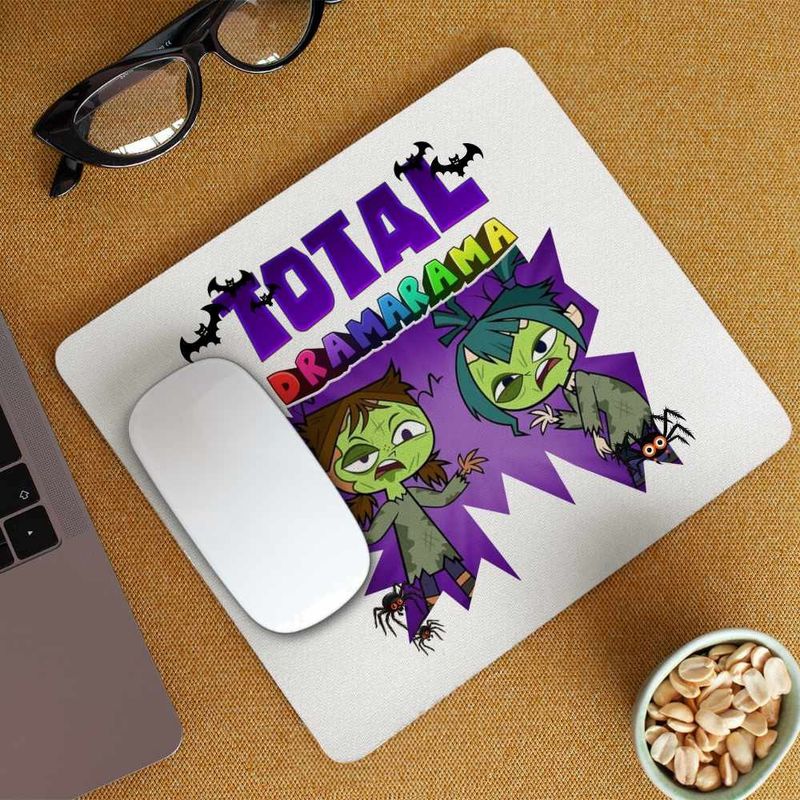 PC, gaming si accesorii - Periferice PC - Mousepad - Mousepad Gradinita Dramei Totale Horror Halloween CoolTrend, 21x19cm - Infinity.ro