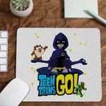 PC, gaming si accesorii - Periferice PC - Mousepad - Mousepad Raven Mediteaza Tineri Titani CoolTrend, 21x19cm - Infinity.ro