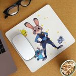 PC, gaming si accesorii - Periferice PC - Mousepad - Mousepad Zootopia Judy Hopps Politista CoolTrend, 21x19cm - Infinity.ro