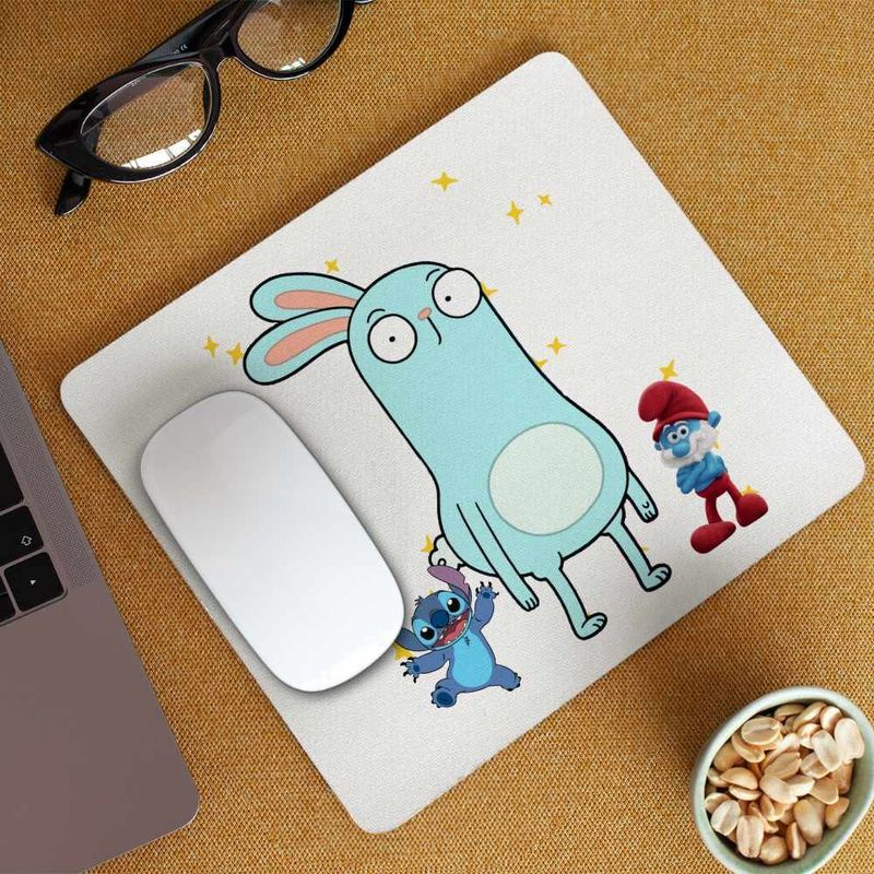 PC, gaming si accesorii - Periferice PC - Mousepad - Mousepad Barry Buns Kiff Desen Animat CoolTrend, 21x19cm - Infinity.ro