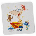 PC, gaming si accesorii - Periferice PC - Mousepad - Mousepad Phineas and Ferb Desene CoolTrend, 21x19cm - Infinity.ro