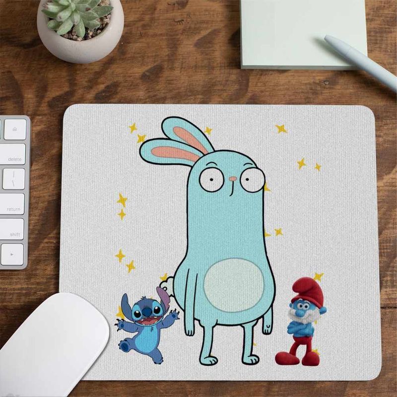 PC, gaming si accesorii - Periferice PC - Mousepad - Mousepad Barry Buns Kiff Desen Animat CoolTrend, 21x19cm - Infinity.ro
