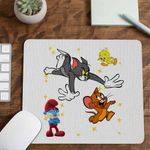 PC, gaming si accesorii - Periferice PC - Mousepad - Mousepad Tom si Jerry Urmarire CoolTrend, 21x19cm - Infinity.ro