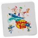 PC, gaming si accesorii - Periferice PC - Mousepad - Mousepad Phineas Ferb Candace Surf Vacanta CoolTrend, 21x19cm - Infinity.ro