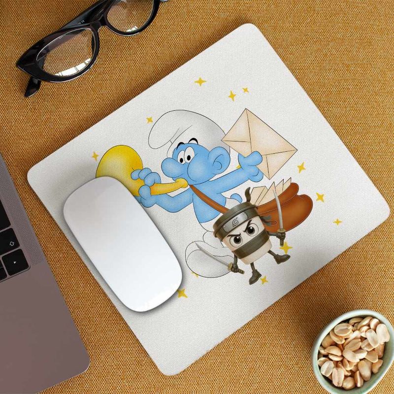 PC, gaming si accesorii - Periferice PC - Mousepad - Mousepad Strumf Postas CoolTrend, 21x19cm - Infinity.ro
