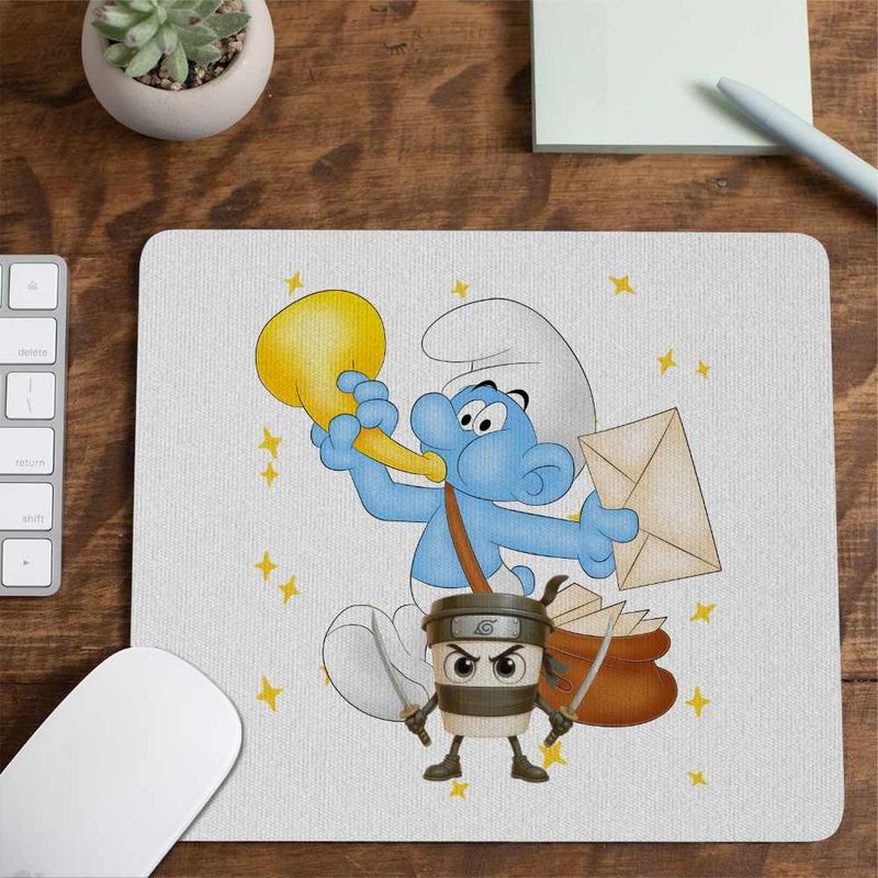 PC, gaming si accesorii - Periferice PC - Mousepad - Mousepad Strumf Postas CoolTrend, 21x19cm - Infinity.ro