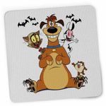 PC, gaming si accesorii - Periferice PC - Mousepad - Mousepad Draculas Vampirul Iepuras Harold Chester CoolTrend, 21x19cm - Infinity.ro