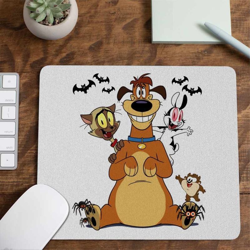PC, gaming si accesorii - Periferice PC - Mousepad - Mousepad Draculas Vampirul Iepuras Harold Chester CoolTrend, 21x19cm - Infinity.ro