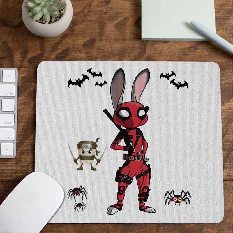 PC, gaming si accesorii - Periferice PC - Mousepad - Mousepad Zootopia Judy Deadpool CoolTrend, 21x19cm - Infinity.ro