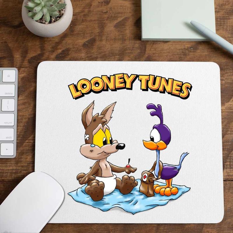 PC, gaming si accesorii - Periferice PC - Mousepad - Mousepad Coiotul Strutul Bebelusi Doctor, CoolTrend, 21x19cm - Infinity.ro