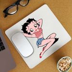 PC, gaming si accesorii - Periferice PC - Mousepad - Mousepad Betty Boop America SUA, CoolTrend, 21x19cm - Infinity.ro
