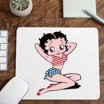PC, gaming si accesorii - Periferice PC - Mousepad - Mousepad Betty Boop America SUA, CoolTrend, 21x19cm - Infinity.ro