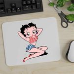 PC, gaming si accesorii - Periferice PC - Mousepad - Mousepad Betty Boop America SUA, CoolTrend, 21x19cm - Infinity.ro