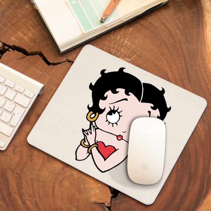 PC, gaming si accesorii - Periferice PC - Mousepad - Mousepad Betty Boop Talkartoon Looney Tunes, CoolTrend, 21x19cm - Infinity.ro
