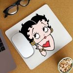 PC, gaming si accesorii - Periferice PC - Mousepad - Mousepad Betty Boop Talkartoon Looney Tunes, CoolTrend, 21x19cm - Infinity.ro