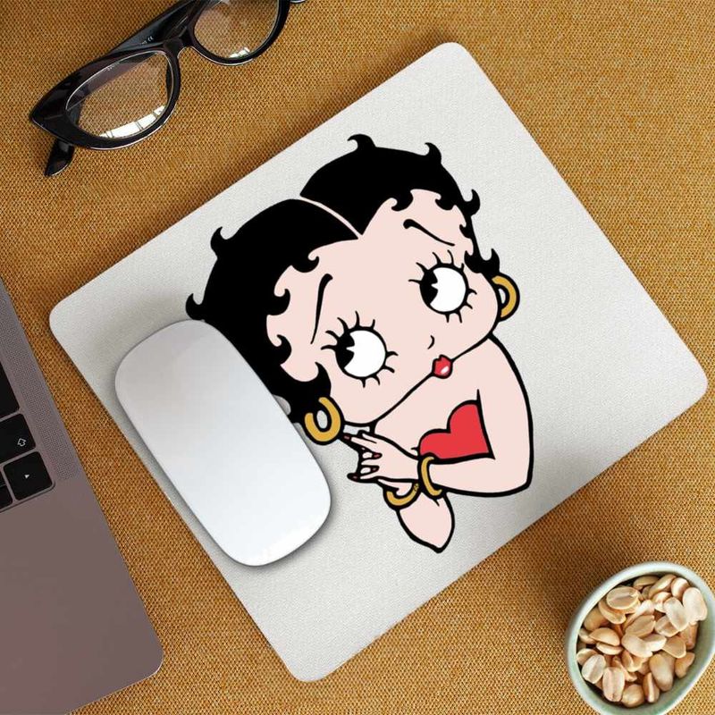 PC, gaming si accesorii - Periferice PC - Mousepad - Mousepad Betty Boop Talkartoon Looney Tunes, CoolTrend, 21x19cm - Infinity.ro