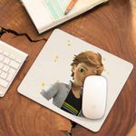 PC, gaming si accesorii - Periferice PC - Mousepad - Mousepad Adrien Agreste Miraculous Buburuza Noir CoolTrend, 21x19cm - Infinity.ro