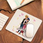 PC, gaming si accesorii - Periferice PC - Mousepad - Mousepad Miraculous Marinette Adrien Agreste Miraculos CoolTrend, 21x19cm - Infinity.ro
