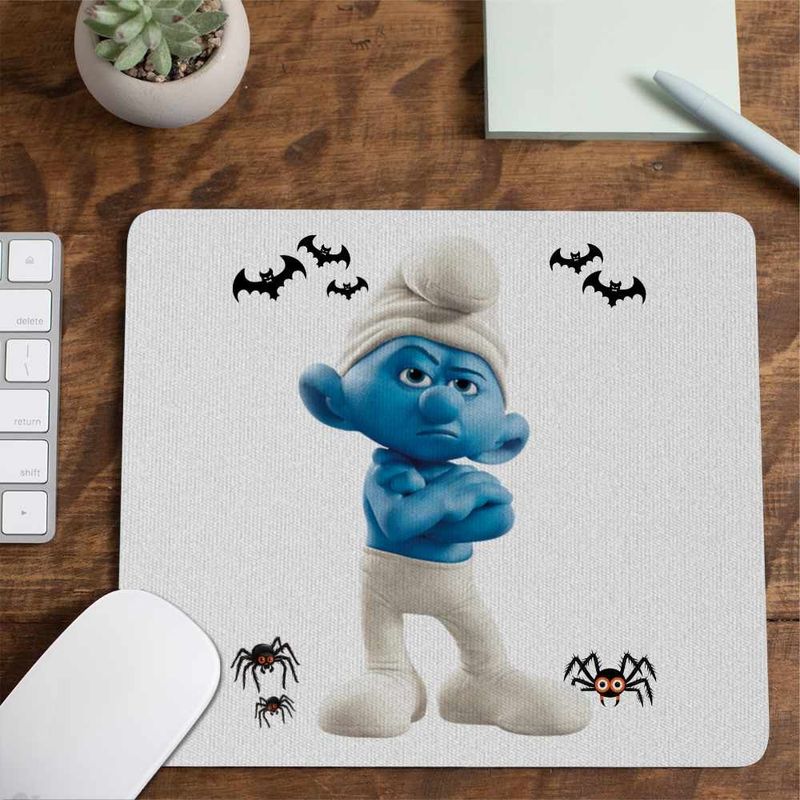 PC, gaming si accesorii - Periferice PC - Mousepad - Mousepad Strumfii Morocanosul Moroconos CoolTrend, 21x19cm - Infinity.ro