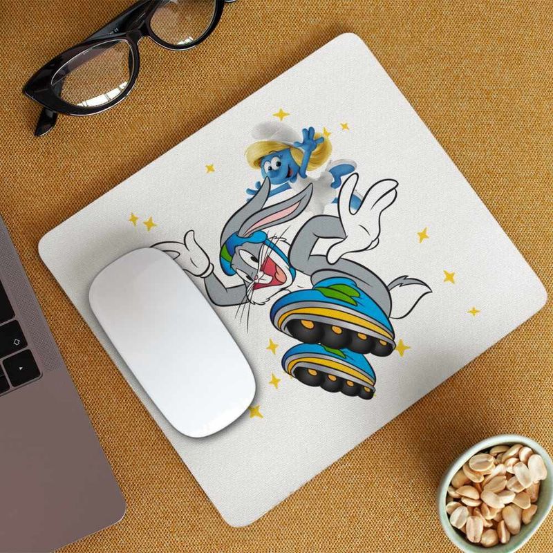 PC, gaming si accesorii - Periferice PC - Mousepad - Mousepad Bugs Bunny Role CoolTrend, 21x19cm - Infinity.ro