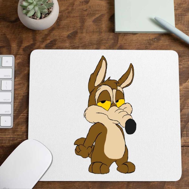 PC, gaming si accesorii - Periferice PC - Mousepad - Mousepad Coiot Chibi Bebelus, CoolTrend, 21x19cm - Infinity.ro