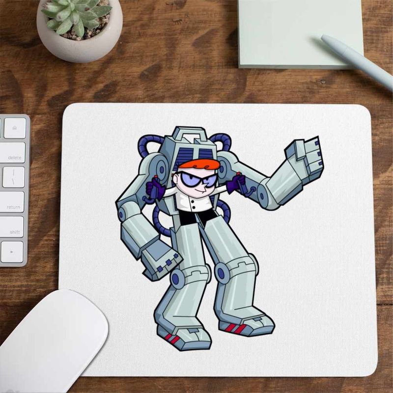 PC, gaming si accesorii - Periferice PC - Mousepad - Mousepad Laborator Dexter Robot Exoschelet, CoolTrend, 21x19cm - Infinity.ro