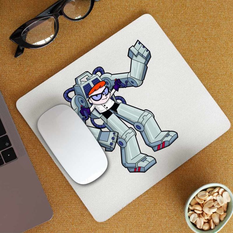 PC, gaming si accesorii - Periferice PC - Mousepad - Mousepad Laborator Dexter Robot Exoschelet, CoolTrend, 21x19cm - Infinity.ro