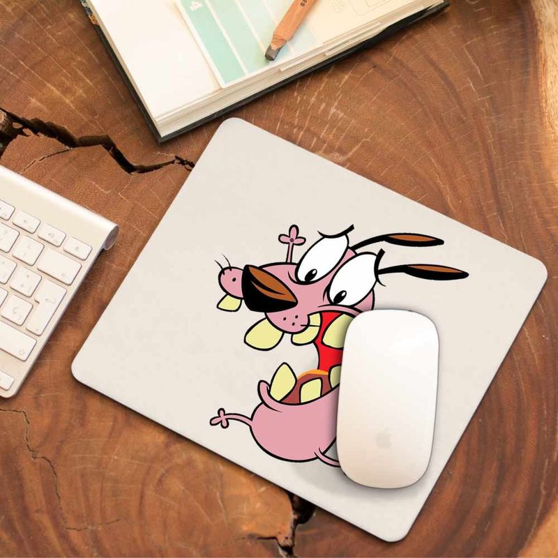 PC, gaming si accesorii - Periferice PC - Mousepad - Mousepad Courage the Cowardly Dog Beagle Catel Speriat, CoolTrend, 21x19cm - Infinity.ro