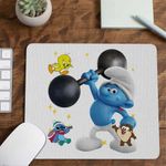 PC, gaming si accesorii - Periferice PC - Mousepad - Mousepad Strumf Sportivul CoolTrend, 21x19cm - Infinity.ro