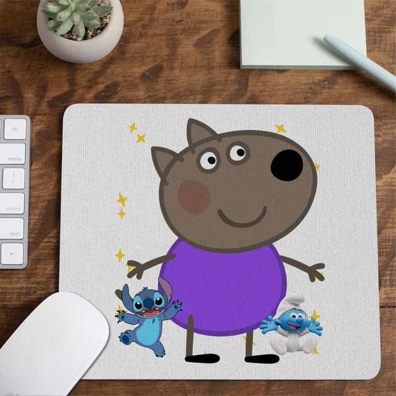 PC, gaming si accesorii - Periferice PC - Mousepad - Mousepad Catelul Danny Purcelusa Peppa Pig CoolTrend, 21x19cm - Infinity.ro