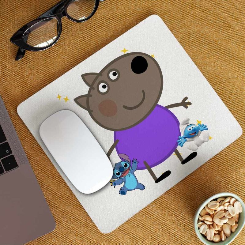 PC, gaming si accesorii - Periferice PC - Mousepad - Mousepad Catelul Danny Purcelusa Peppa Pig CoolTrend, 21x19cm - Infinity.ro