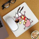 PC, gaming si accesorii - Periferice PC - Mousepad - Mousepad Courage the Cowardly Dog Beagle Catel Speriat, CoolTrend, 21x19cm - Infinity.ro
