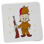 PC, gaming si accesorii - Periferice PC - Mousepad - Mousepad Bugs Bunny Elmer Fudd Vanator CoolTrend, 21x19cm - Infinity.ro