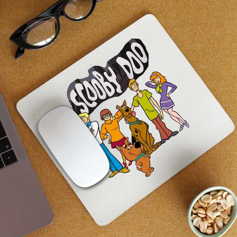PC, gaming si accesorii - Periferice PC - Mousepad - Mousepad ScoobyDoo Mister Rezolvat All Gang, CoolTrend, 21x19cm - Infinity.ro