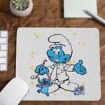 PC, gaming si accesorii - Periferice PC - Mousepad - Mousepad Strumfii Dentistul Stomatolog CoolTrend, 21x19cm - Infinity.ro