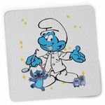 PC, gaming si accesorii - Periferice PC - Mousepad - Mousepad Strumfii Dentistul Stomatolog CoolTrend, 21x19cm - Infinity.ro