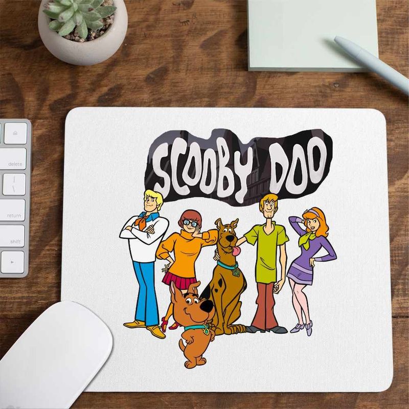 PC, gaming si accesorii - Periferice PC - Mousepad - Mousepad ScoobyDoo Mister Rezolvat All Gang, CoolTrend, 21x19cm - Infinity.ro