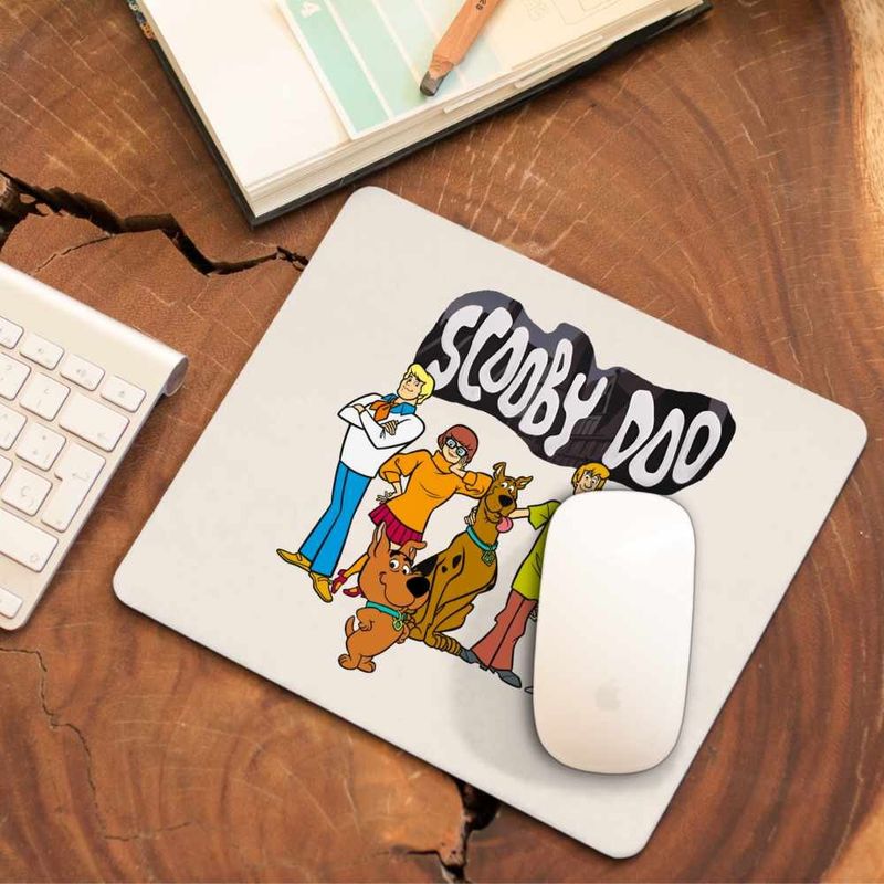 PC, gaming si accesorii - Periferice PC - Mousepad - Mousepad ScoobyDoo Mister Rezolvat All Gang, CoolTrend, 21x19cm - Infinity.ro