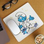 PC, gaming si accesorii - Periferice PC - Mousepad - Mousepad Strumfii Dentistul Stomatolog CoolTrend, 21x19cm - Infinity.ro