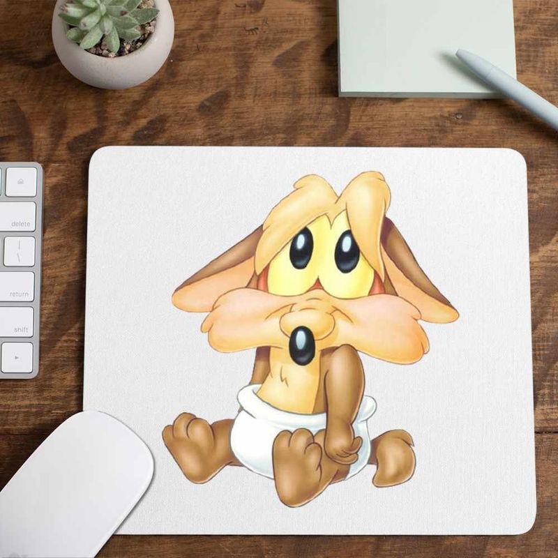 PC, gaming si accesorii - Periferice PC - Mousepad - Mousepad Wile Coiot Bebelus Trist, CoolTrend, 21x19cm - Infinity.ro