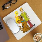 PC, gaming si accesorii - Periferice PC - Mousepad - Mousepad Speedy Gonzales Scooby Doo Tweety, CoolTrend, 21x19cm - Infinity.ro