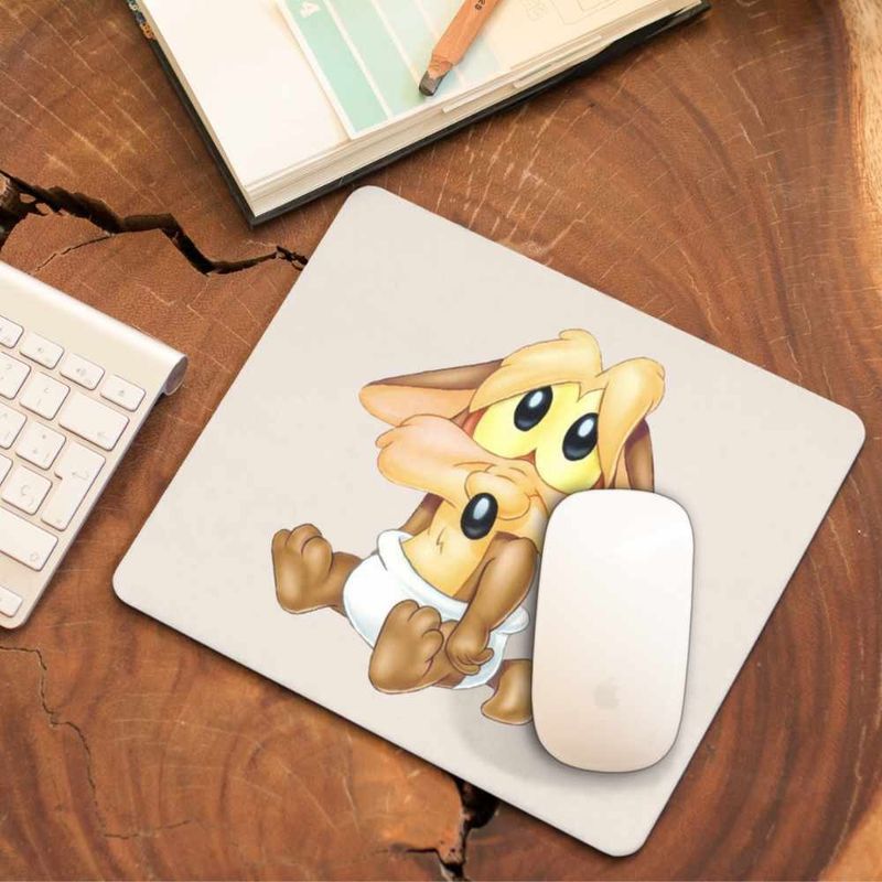 PC, gaming si accesorii - Periferice PC - Mousepad - Mousepad Wile Coiot Bebelus Trist, CoolTrend, 21x19cm - Infinity.ro