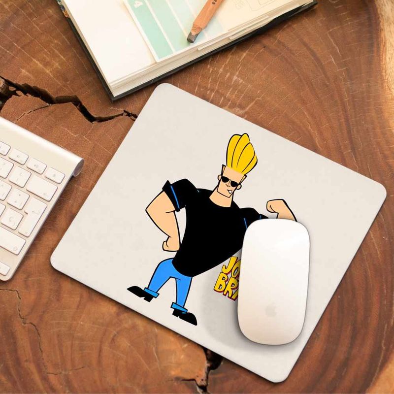 PC, gaming si accesorii - Periferice PC - Mousepad - Mousepad Johnny Bravo Vibe Culturism, CoolTrend, 21x19cm - Infinity.ro