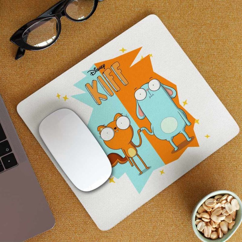 PC, gaming si accesorii - Periferice PC - Mousepad - Mousepad Kiff Barry Friends Iepuras CoolTrend, 21x19cm - Infinity.ro