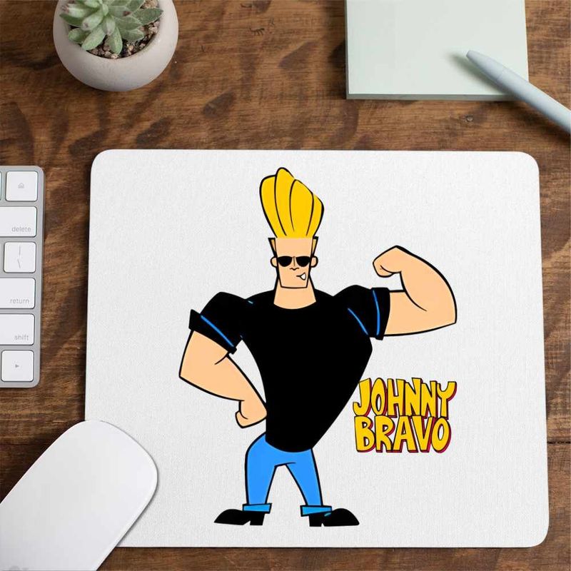 PC, gaming si accesorii - Periferice PC - Mousepad - Mousepad Johnny Bravo Vibe Culturism, CoolTrend, 21x19cm - Infinity.ro