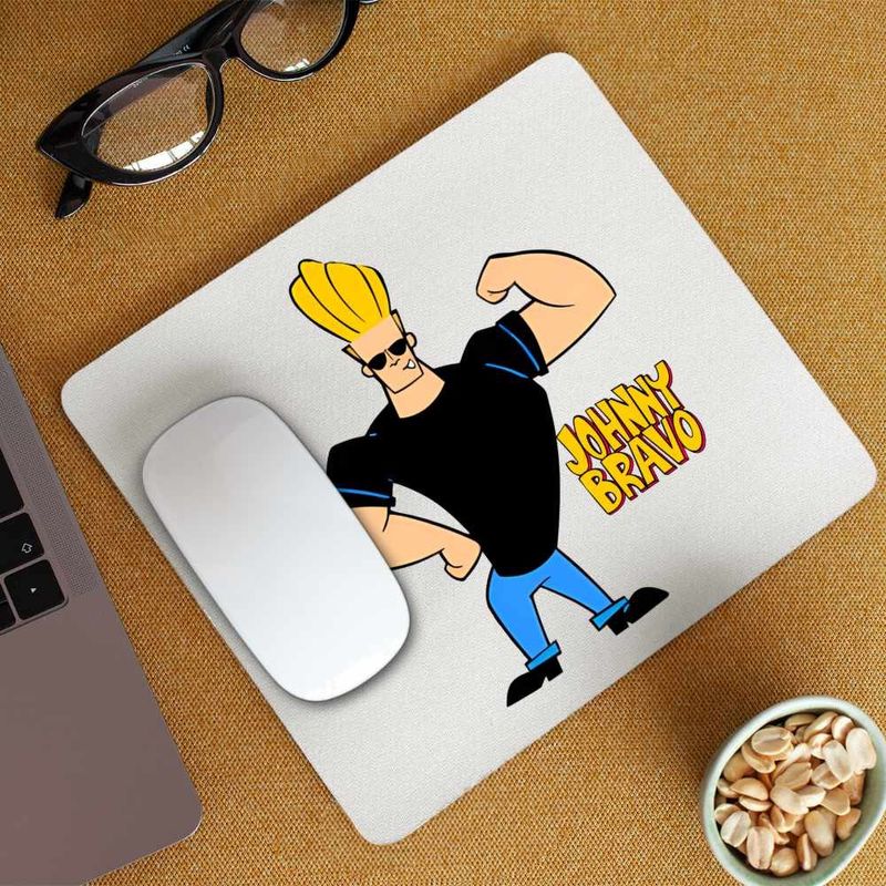 PC, gaming si accesorii - Periferice PC - Mousepad - Mousepad Johnny Bravo Vibe Culturism, CoolTrend, 21x19cm - Infinity.ro