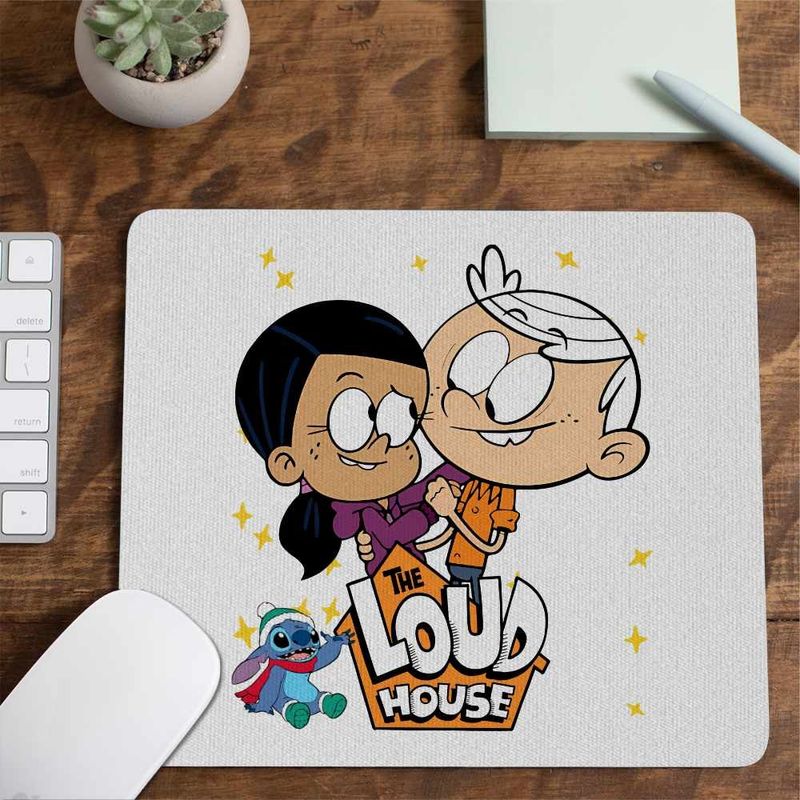 PC, gaming si accesorii - Periferice PC - Mousepad - Mousepad Casa Loud Lincoln Ronnie CoolTrend, 21x19cm - Infinity.ro